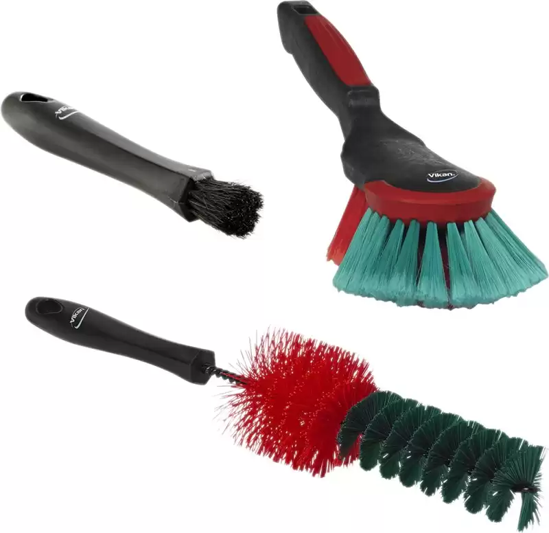 Vikan Campaign Set, 3 Brushes